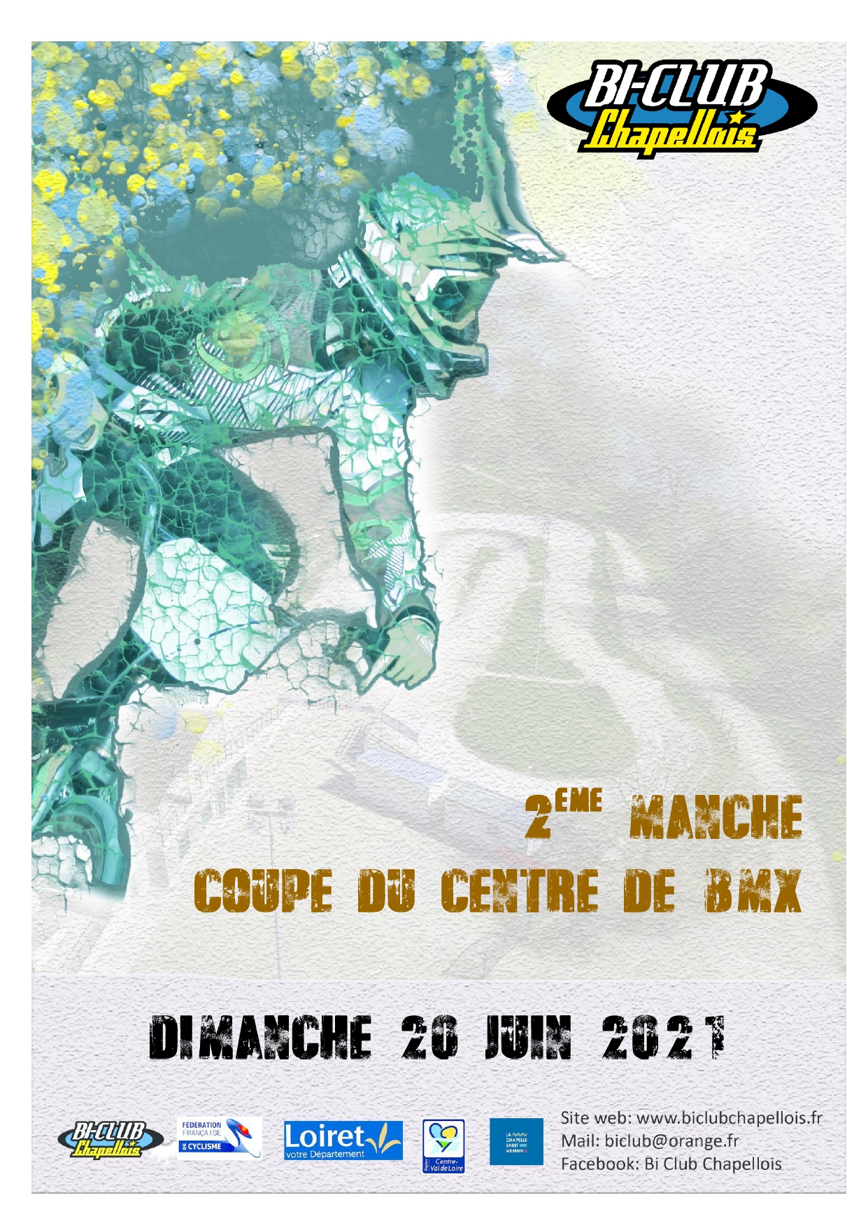 Affiche Coupe du centre 20 juin Affiche Coupe du centre 20 juin