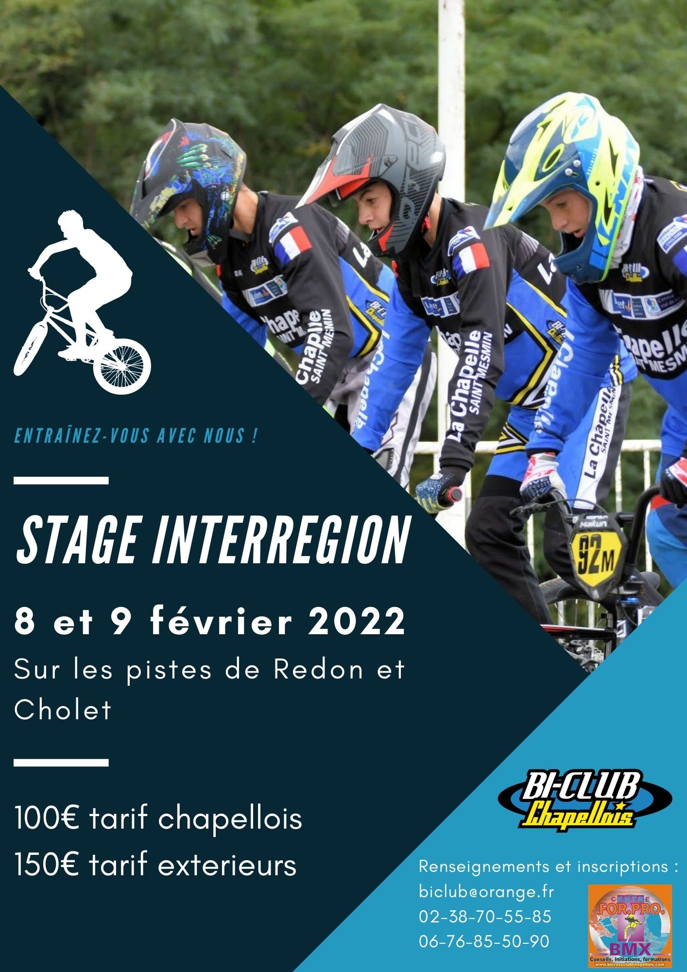 Affiche stage Inter region Affiche stage Inter region