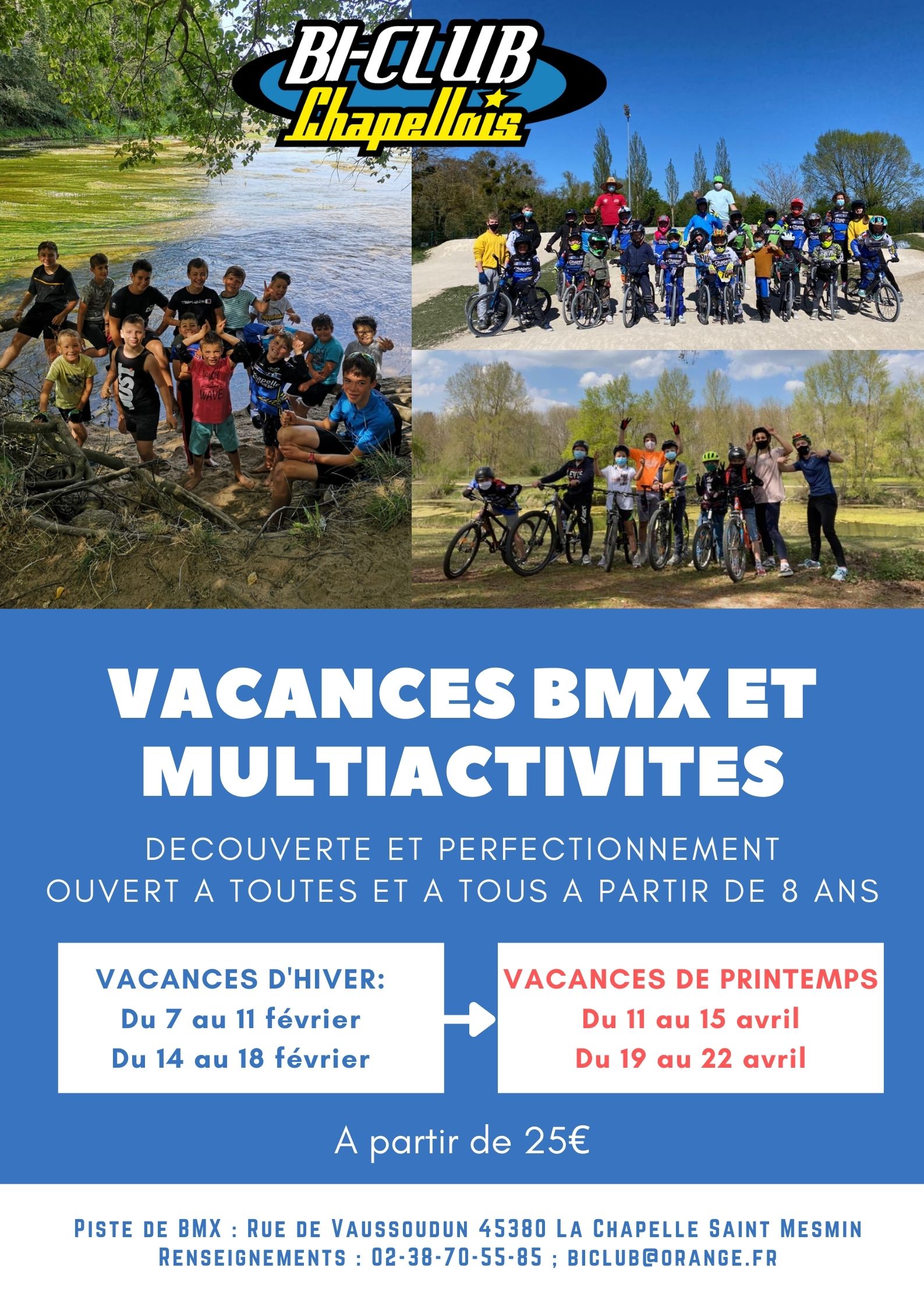 STAGE BMX ET MULTIACTIVITES STAGE BMX ET MULTIACTIVITES