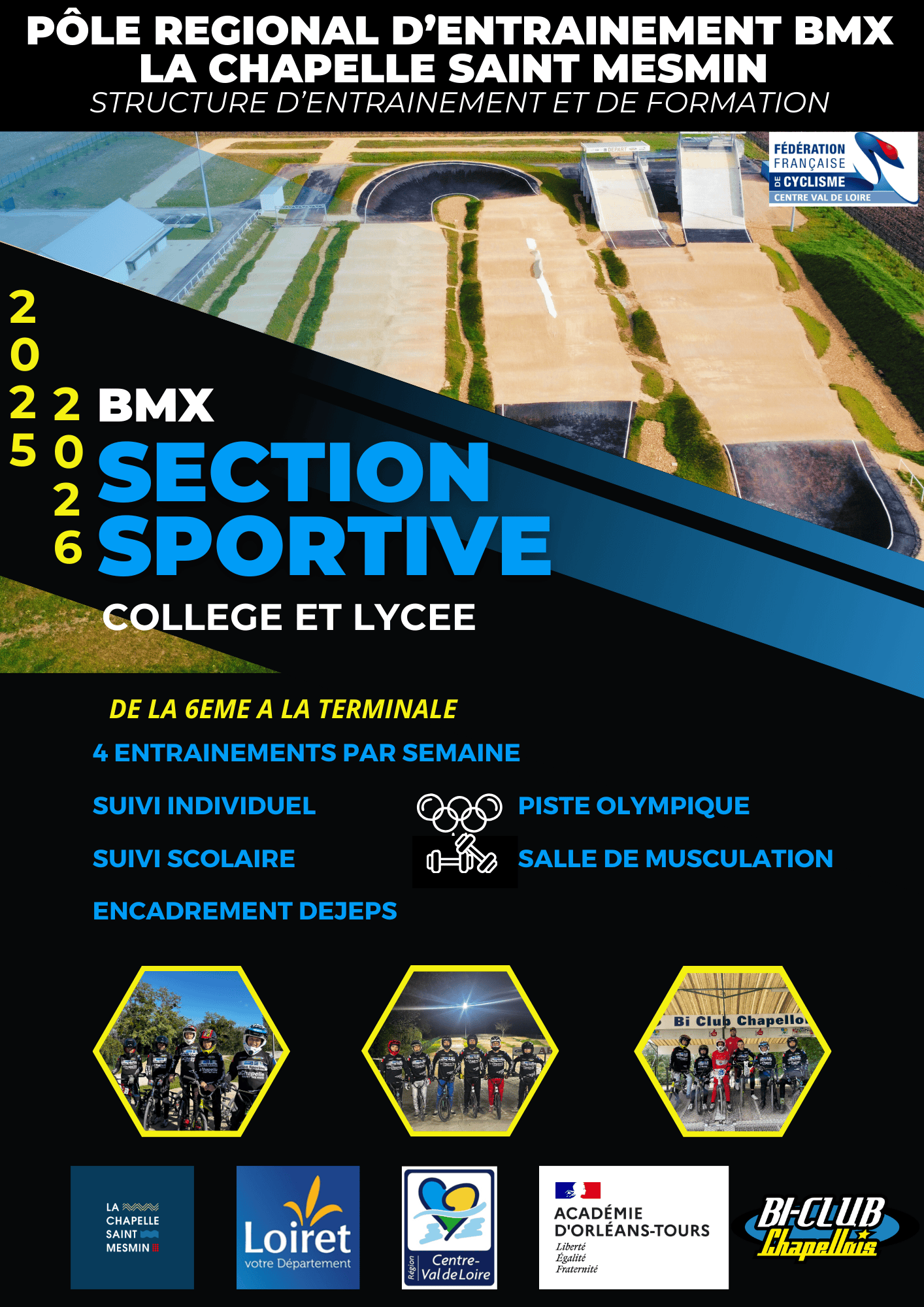 Flyer section sportive 2025-2026